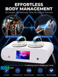 2-Handle EMS Magnetic Device,Dual Handles with Targeted Electromagnetic Pulses for Precision Shaping