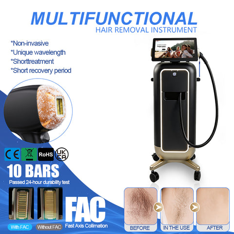 5-Wavelength Diode Laser Hair Removal Machine| Professional Aesthetic System