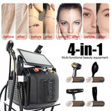 4 in 1 Multifunctional Salon Spa Professional Beauty Device, Laser Hair Removal, RF Technology, Picosecond Spot Removal, OPT Skin Rrejuvenation