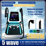 5-Wavelength 2-in-1 Diode Laser Hair Removal Machine – Professional Aesthetic System