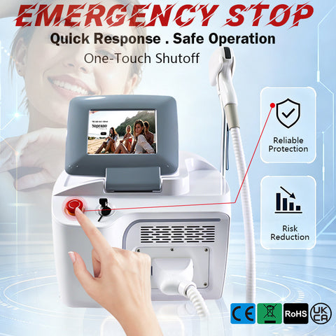 Professional Hair Removal Starts with a Single-Handle Diode Laser System
