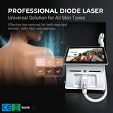 Pro Diode Laser | Large Screen, Painless, Permanent Hair Rem