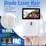 TM059-01 White Arctic Laser | LCD Handle for Hair Removal