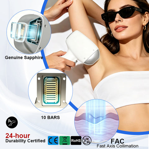 Simplify Your Hair Removal Services with a 5-Wavelength Diode Laser Hair Removal Machine