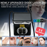 2-in-1 Laser Hair & Tattoo Removal, 4 Wavelength Ice Painless