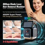 Arctic Black Single Handle | Diode Laser Hair Removal Device