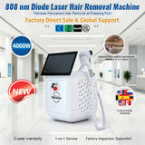 TM059-01 White Arctic Laser | LCD Handle for Hair Removal