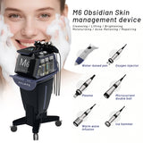 This multi-functional beauty device is suitable for sensitive skin. It can painlessly exfoliate, remove blackheads, tighten the skin around the eyes, and perform non-invasive oxygen injection.