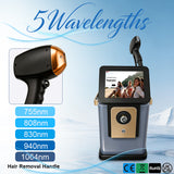 Ice-Handle Diode Laser Hair Removal Device – Painless, Portable, Home & Salon Ready