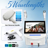 2-in-1 Diode & Picosecond Laser Machine – Professional 808nm Diode Laser Machine for Hair & Tattoo Removal