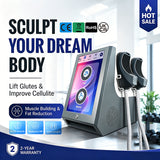 4-Handle EMS Magnetic Device | Muscle Building & Cellulite Reduction