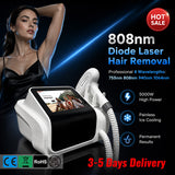 Mini Portable Diode Laser | 5kW Painless Hair Rem, All Skin