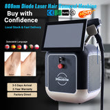 Arctic Black Single Handle | Diode Laser Hair Removal Device