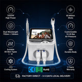 Pro 2-in-1 Laser Hair Removal: 12bar + FAC for Home & Salon