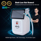 TM059-01 White Arctic Laser | LCD Handle for Hair Removal