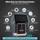 Arctic Black Single Handle | Diode Laser Hair Removal Device
