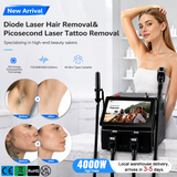 2-in-1 Diode & Pico | Permanent Hair Removal for All Skin