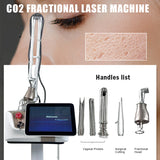 CO2 Fractional Laser Skin Resurfacing Machine - Face & Body Rejuvenation for Pigmentation Removal, Acne Scar Treatment, Wrinkle Reduction & Skin Tightening - Home and Salon Use Vaginal Rejuvenation Machine