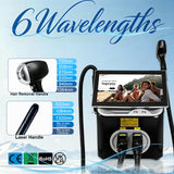 2-in-1 Laser Hair & Tattoo Removal, 6 Wavelength Ice Painless