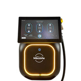 Black Aurora Single Hair Removal, Professional 4-Wavelength Diode Laser Hair Removal Device - Painless & Permanent Hair Removal for All Skin Tones, Full Body Use for Men & Women