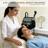 Mecavie Premium 2-in-1 Salon Beauty Device,Silky Hair-Free Skin, Scar-Free Blemish Removal, Luminous Complexion, Perfect for All Skin Tones