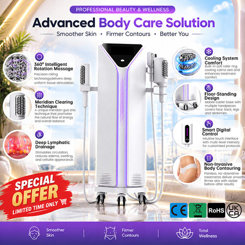 Mecavie 360° Comprehensive Body Contouring Machine – Professional Body Sculpting for Salons, Clinics, and Spas