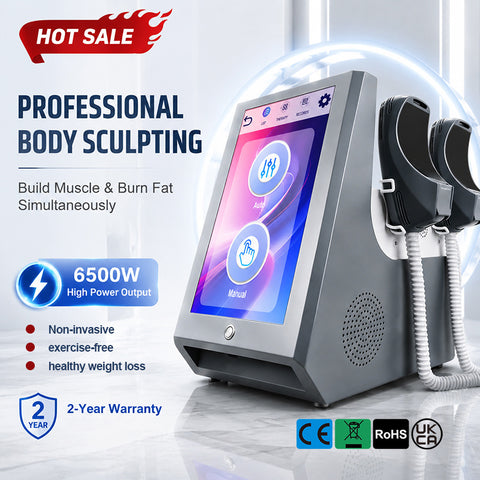 4-Handle EMS Magnetic Device | Muscle Building & Cellulite Reduction