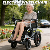 Foldable Electric Wheelchair | Lightweight, 4 Battery Opts