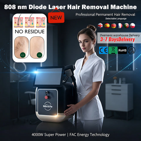 Arctic Black Single Handle | Diode Laser Hair Removal Device