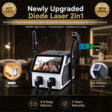 Diode + Pico Laser | Permanent Hair Removal & Tattoo Erase
