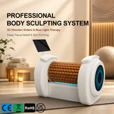 Wooden Roller Body Sculpting Machine – Professional Infrared Therapy & Contouring Device