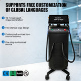 2-Handle Soprano Titanium Diode Laser – Dual-Handle System for Continuous Hair Removal