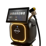 Black Aurora Single Hair Removal, Professional 4-Wavelength Diode Laser Hair Removal Device - Painless & Permanent Hair Removal for All Skin Tones, Full Body Use for Men & Women