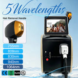 Professional Diode Laser Hair Removal Machine for Home and Salon Use
