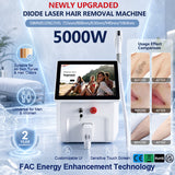 5-Wavelength Diode Laser | 5000W Ice-Cooling Hair Removal