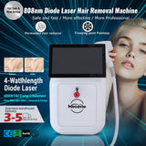 TM059-01 White Arctic Laser | LCD Handle for Hair Removal