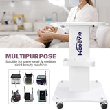 Professional Laser Beauty Cart | Silent Rollers, Sturdy & Durable