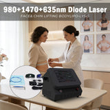 Black Shell | 980+1470+635nm for Lifting & Fat Reduction