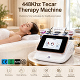 448KHz Tecar Therapy Machine – Professional Body & Facial Rejuvenation System