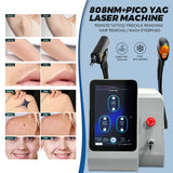 Salon-Grade 2-in-1 Laser: 808nm Hair Removal + Picosecond Skin Care for Home & Clinic