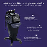 This multi-functional beauty device is suitable for sensitive skin. It can painlessly exfoliate, remove blackheads, tighten the skin around the eyes, and perform non-invasive oxygen injection.