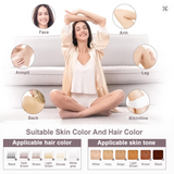 Smart Skin-Tone Sensing Hair Removal Device,Face and Bikini Line Safe