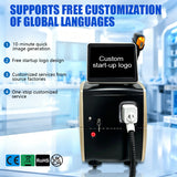 Professional Diode Laser Hair Removal Machine for Home and Salon Use