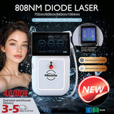 TM059-01 White Arctic Laser | LCD Handle for Hair Removal