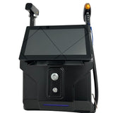 B61 2-in-1 Matte Black, Professional 2-in-1 Diode Laser & Picosecond Beauty Device – 4 Wavelengths, 5 Picosecond Heads for Permanent Painless Hair Removal & Tattoo Pigment Removal, All Skin Areas, Men & Women