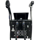 B61 2-in-1 Matte Black, Professional 2-in-1 Diode Laser & Picosecond Beauty Device – 4 Wavelengths, 5 Picosecond Heads for Permanent Painless Hair Removal & Tattoo Pigment Removal, All Skin Areas, Men & Women