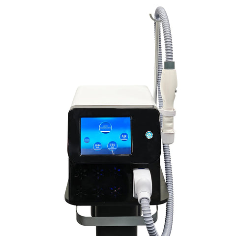 Black and White Picosecond Laser Portable, Picosecond Laser Beauty Device Tattoo/Pigment/Scar Triple Solution