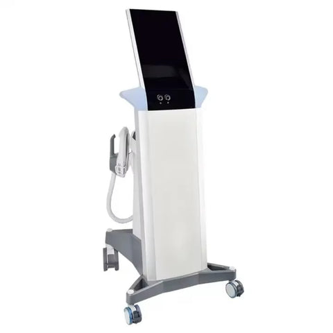 Vertical Large Screen 2-Handle Magnetic Slimming Device, Professional Dual-Handle Body Sculptor Muscle Growth & Skin Tightening, Safe for Home Use