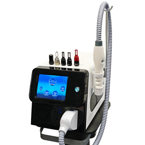Black and White Picosecond Laser Portable, Picosecond Laser Beauty Device Tattoo/Pigment/Scar Triple Solution
