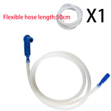 Car Brake Fluid Oil Exchange Pump with 50cm Oil Pumping Hose Empty Drained Oil Bleeder Auto Brake Oilling Connector Oil Filling